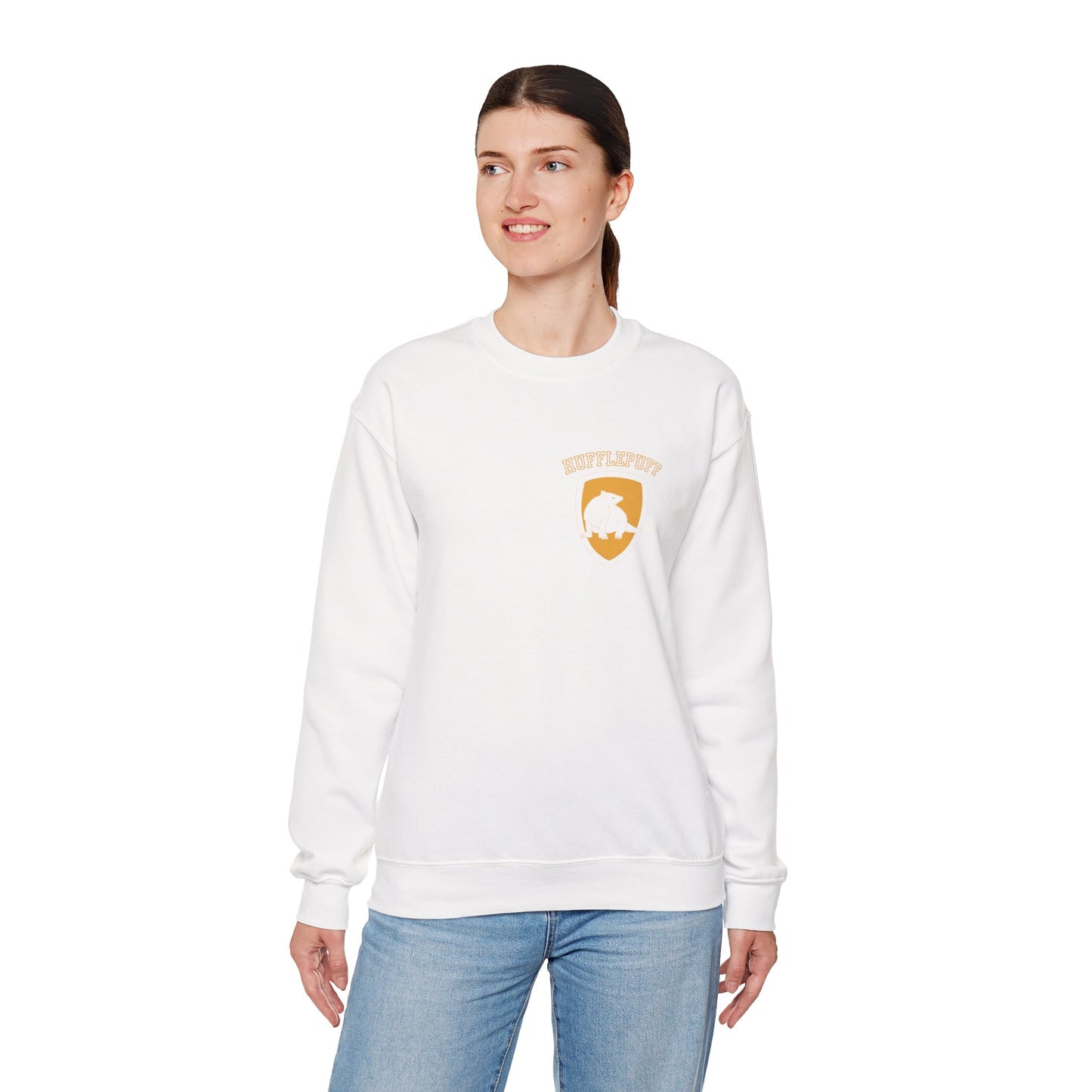 Hufflepuff Crewneck Sweatshirt - Unisex Heavy Blend™ | Cozy & Stylish for Fans | Harry Potter