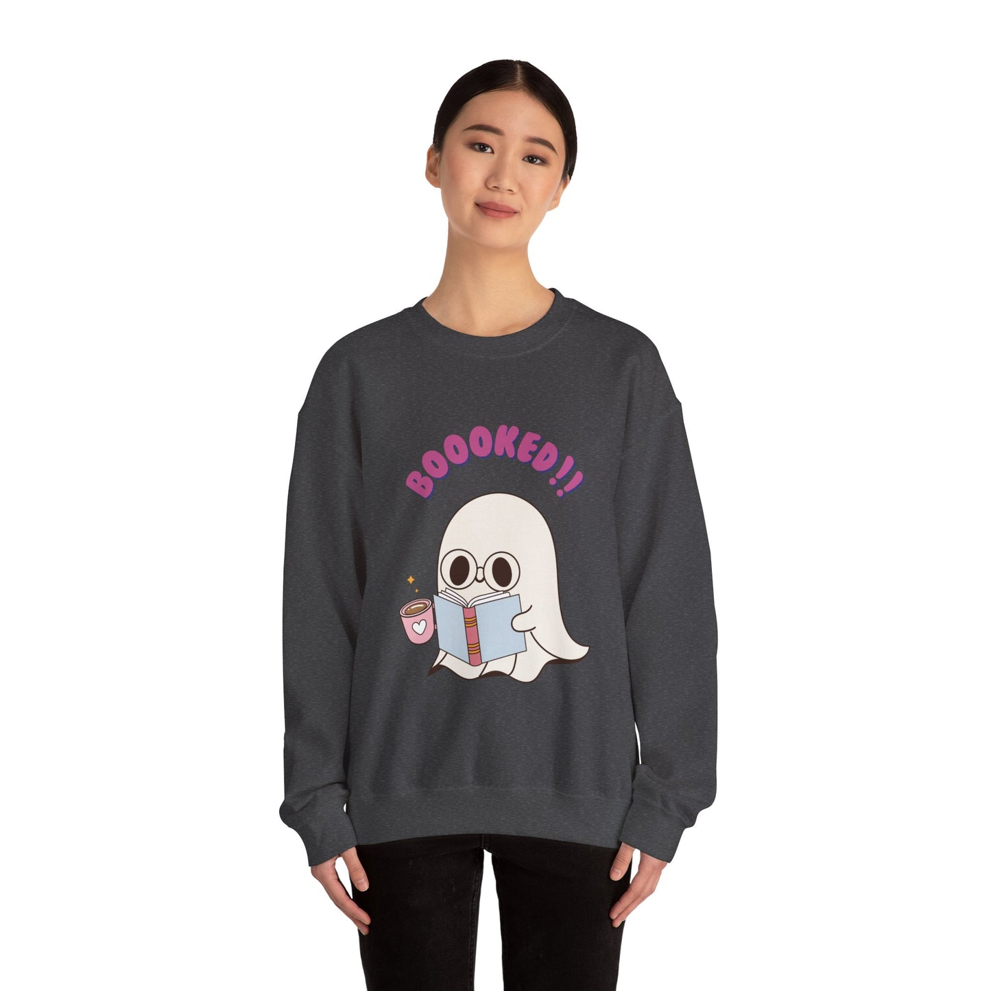 Boooked Unisex Heavy Blend™ Crewneck Sweatshirt