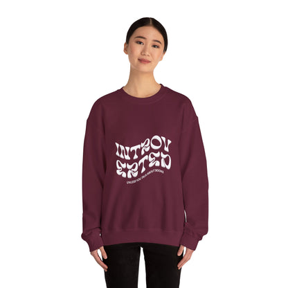 Introverted Book Lovers Sweatshirt - Unisex Heavy Blend™ Crewneck