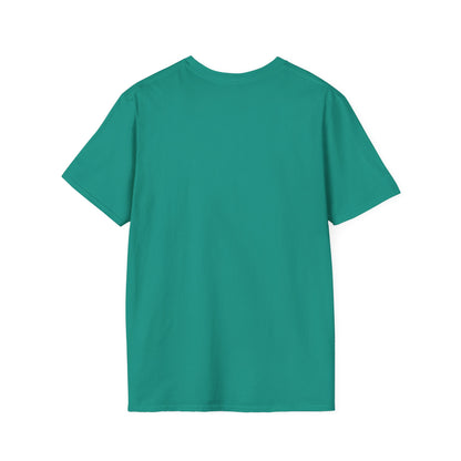 Cute HUGSY Graphic Unisex Softstyle T-Shirt, Holiday Gift, Casual Wear, Cute T-Shirt, Fun Apparel, Christmas Shirt for Friends Lovers