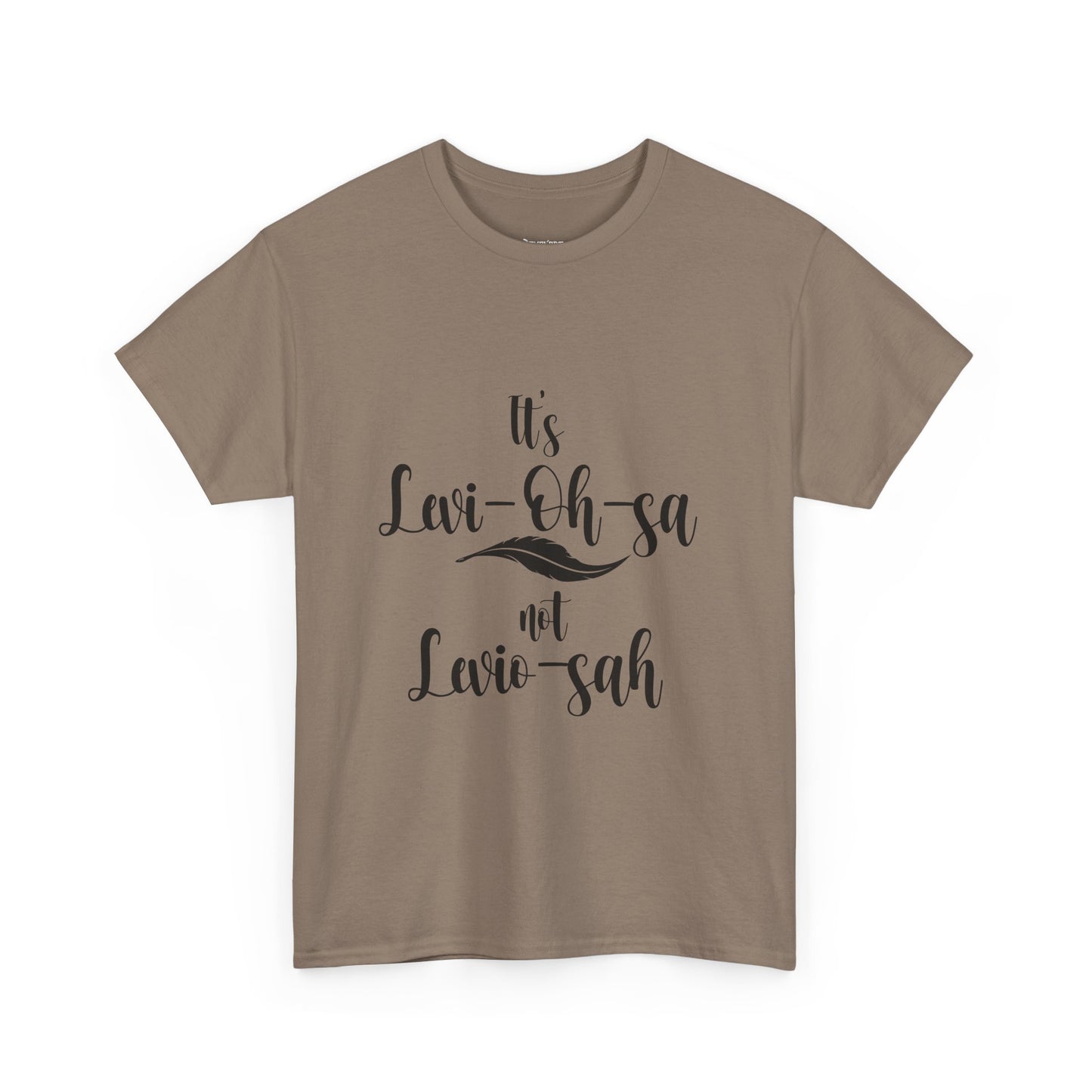 Unisex Heavy Cotton Tee - 'It's Lavi-Oh-sa Not Lario-sah'