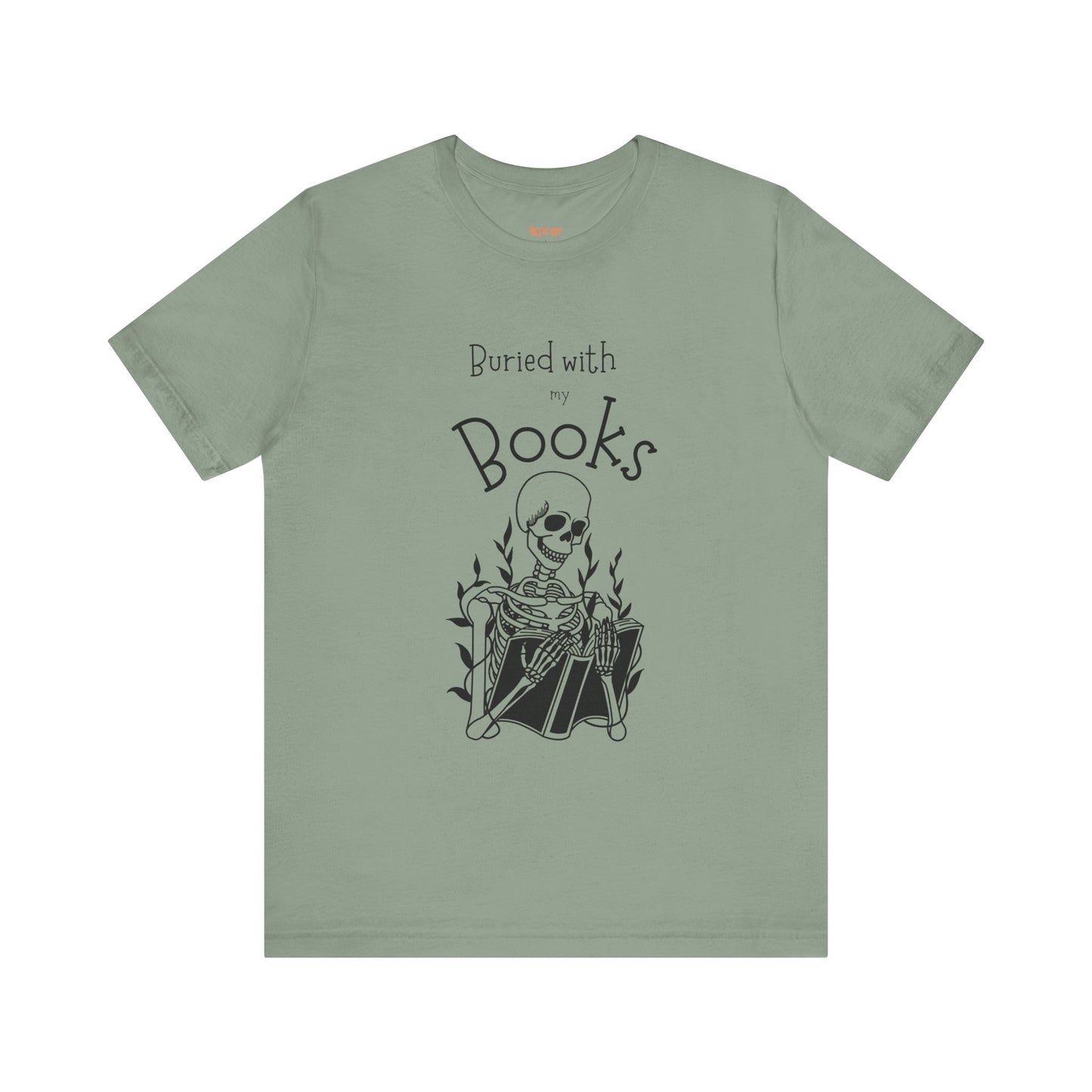 Buried with Books Unisex Jersey Short Sleeve Tee