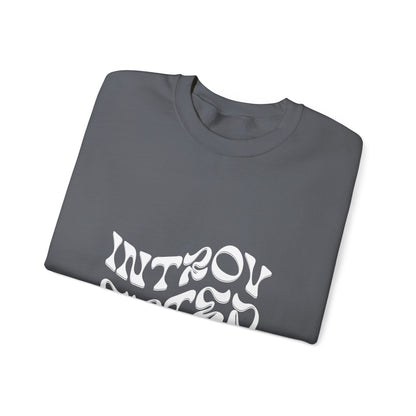 Introverted Book Lovers Sweatshirt - Unisex Heavy Blend™ Crewneck