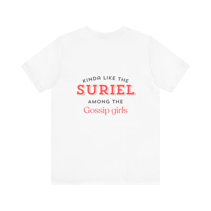 Suriel among gossip Unisex Jersey Short Sleeve Tee
