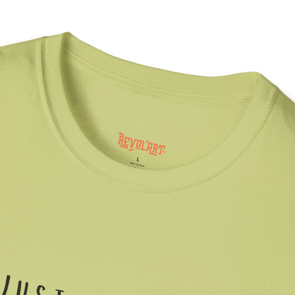 Book Lover's Unisex Softstyle T-Shirt - "Just One More Chapter" Design