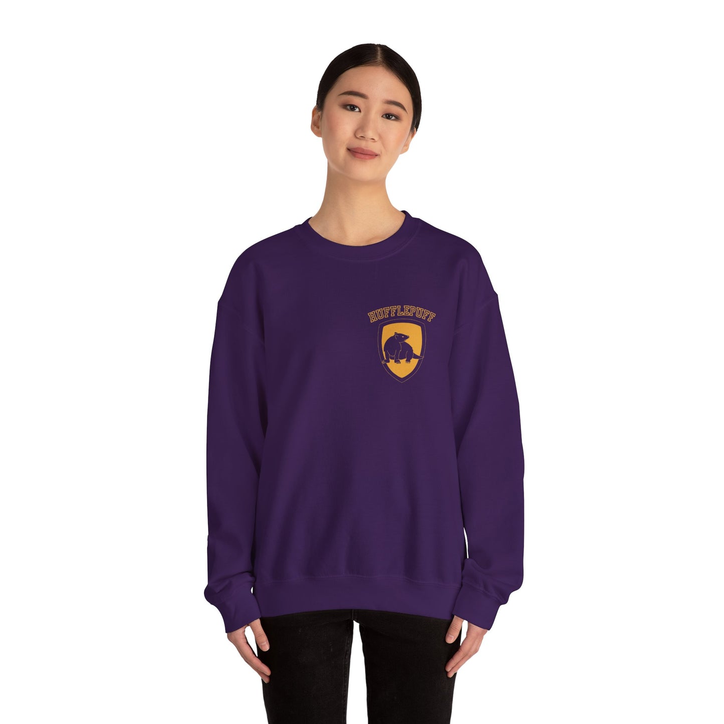 Hufflepuff Crewneck Sweatshirt - Unisex Heavy Blend™ | Cozy & Stylish for Fans