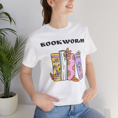 BookWorm BookStack Unisex Jersey Short Sleeve Tee