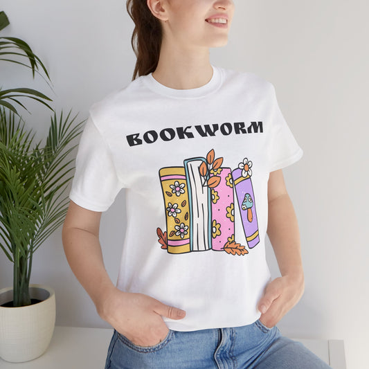 BookWorm BookStack Unisex Jersey Short Sleeve Tee