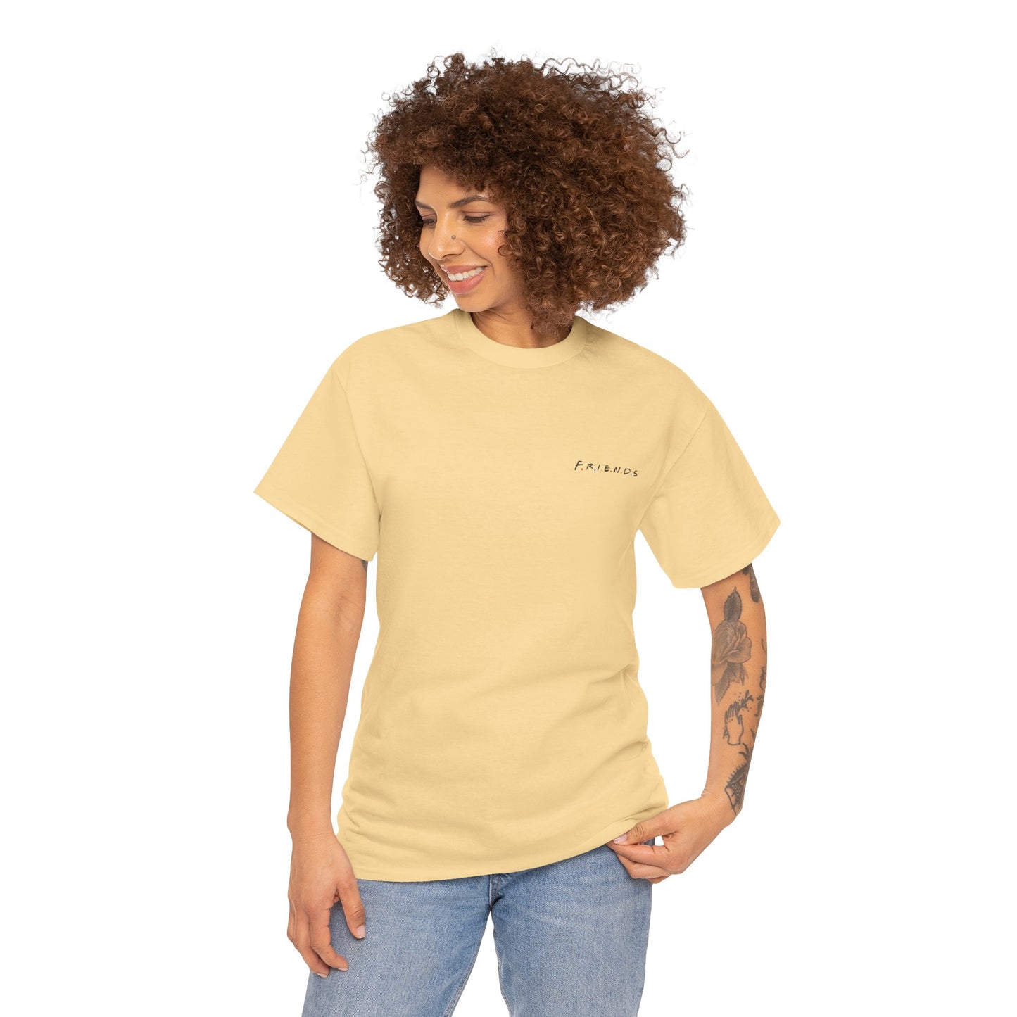 Friends Vibe Unisex Heavy Cotton Tee for Friends Lovers