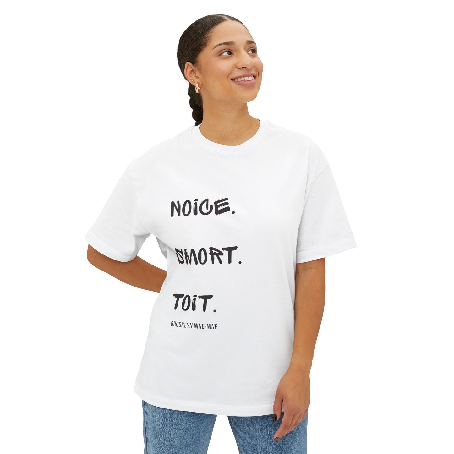 Noice Smort Toit Brooklyn99 T-Shirt | Unisex Boxy Tee