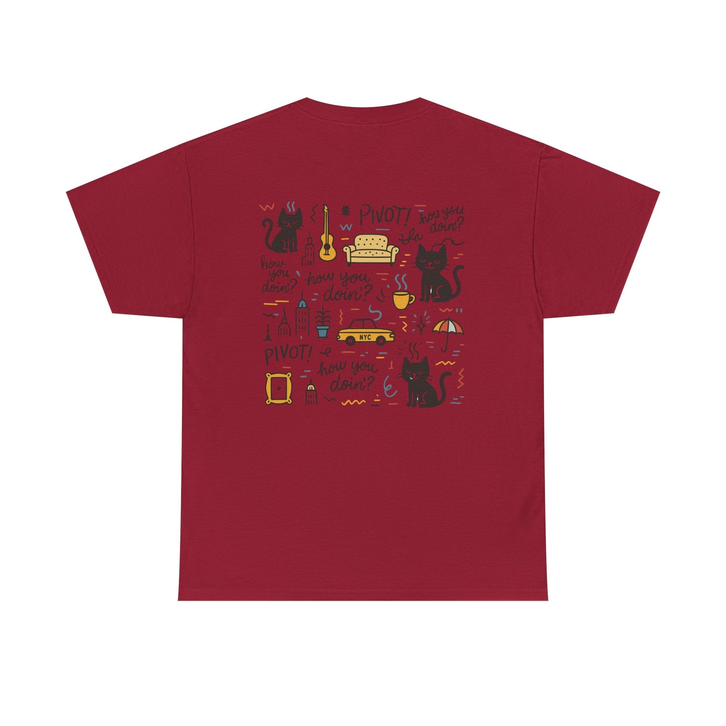 Friends Vibe Unisex Heavy Cotton Tee for Friends Lovers