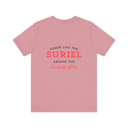 Suriel among gossip Unisex Jersey Short Sleeve Tee