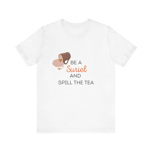 Suriel and Tea Unisex Jersey Short Sleeve Tee