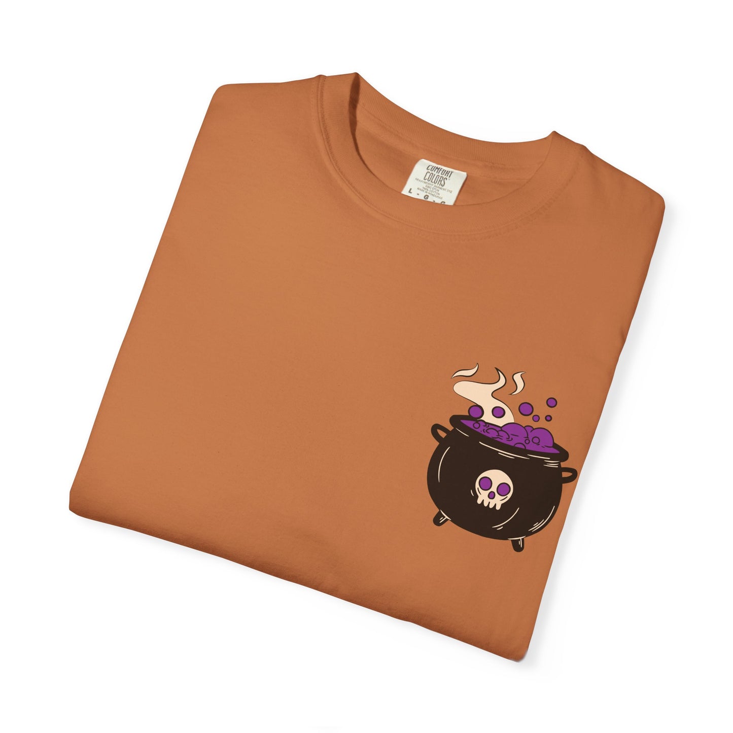 Cauldron Boil Me Halloween Unisex Garment-Dyed T-shirt