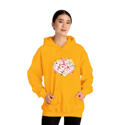 Books Are Never Enough Unisex Heavy Blend™ Hoodie for Book lovers