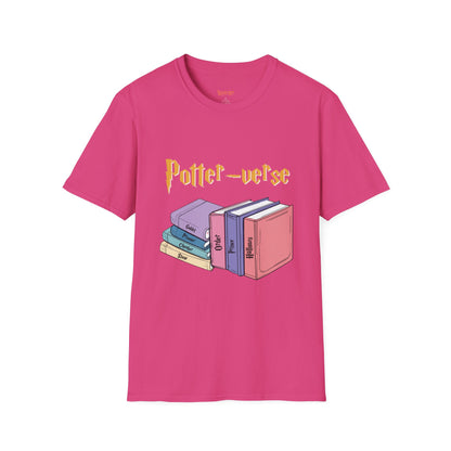Potter-verse Unisex Softstyle T-Shirt - Perfect for Book Lovers & Fans