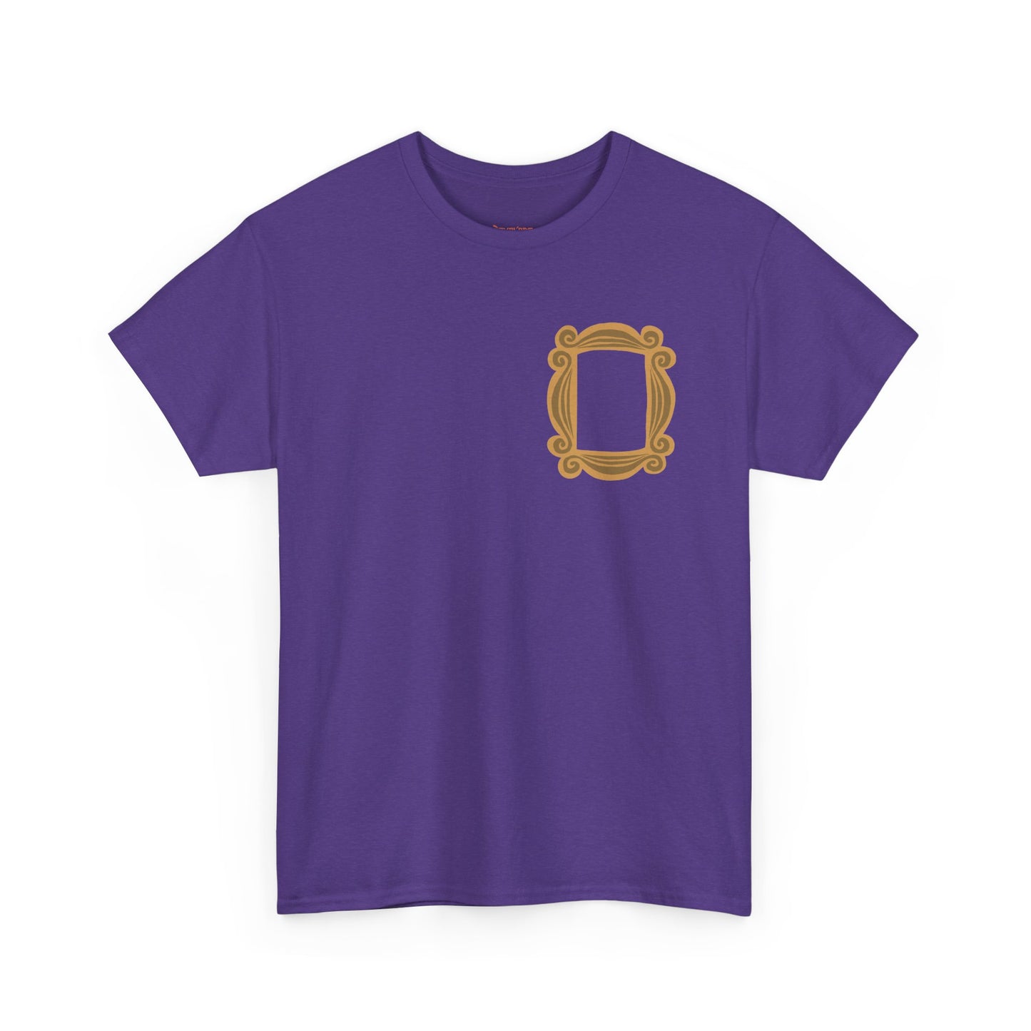 F.R.I.E.N.D.S Peephole Frame Unisex Heavy Cotton Tee