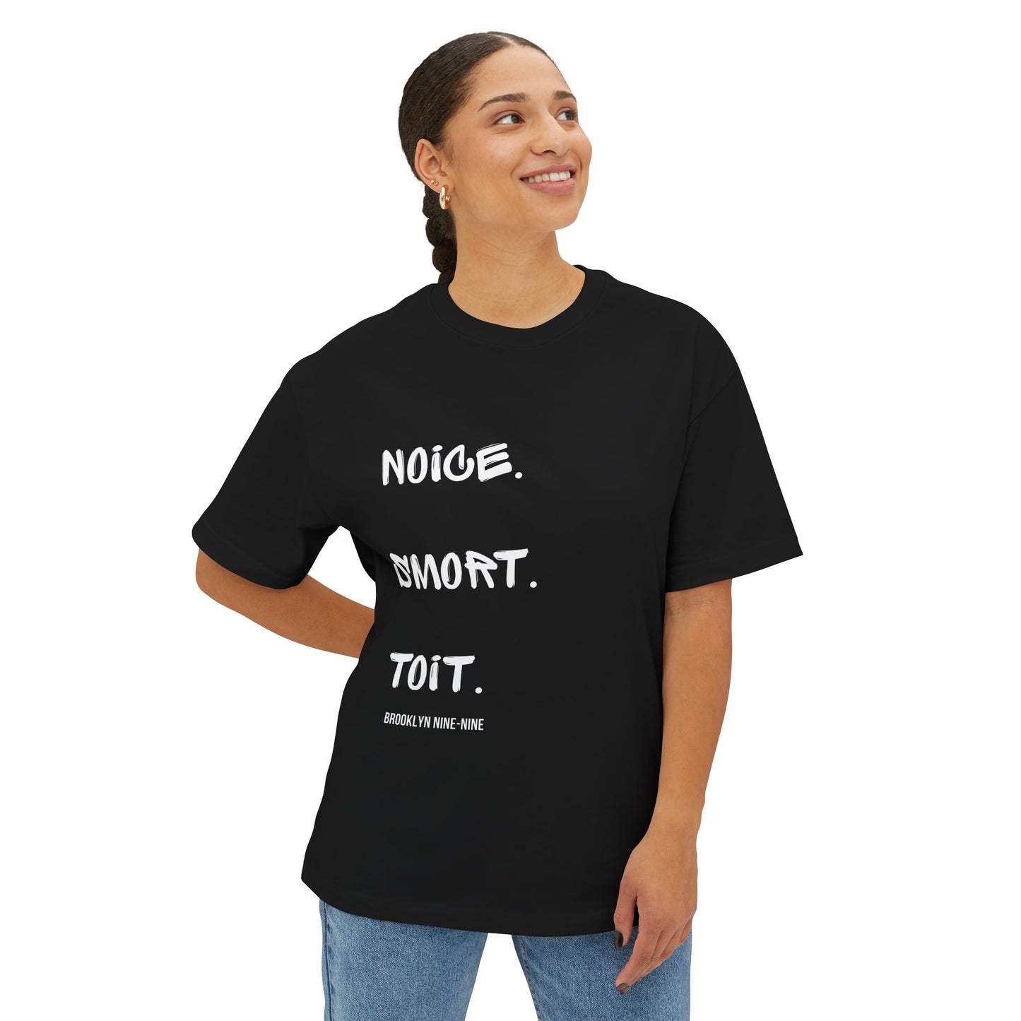 Noice Smort Toit Brooklyn99 T-Shirt | Unisex Boxy Tee