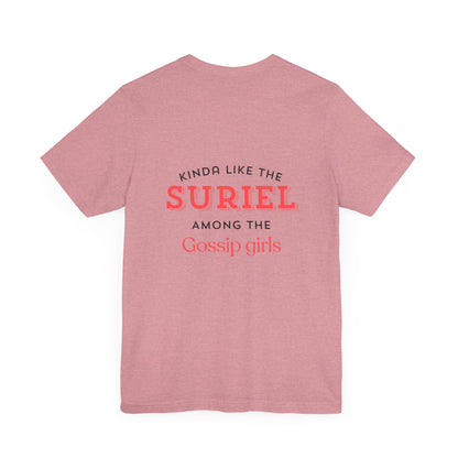 Suriel among gossip Unisex Jersey Short Sleeve Tee