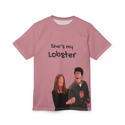 “He’s/She’s My Lobster” Matching T-Shirts – Friends TV Show Inspired Couple Bundle